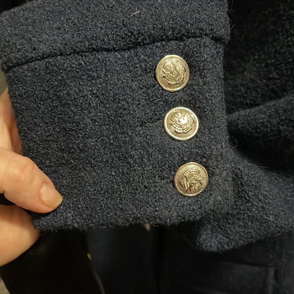 NWT Pink Martini wool blend military jacket - Picture 5 of 10